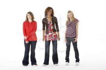 Royalty Free Photo of a Group of Girls