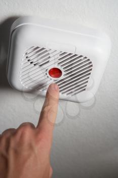 Home smoke alarm