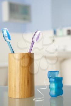 Toothbrushes and dental floss
