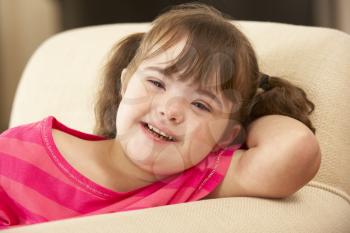 6 year old girl with Downs Syndrome