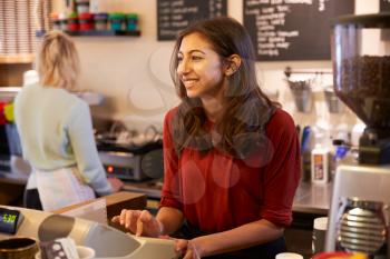 Two Women Running Coffee Shop Together