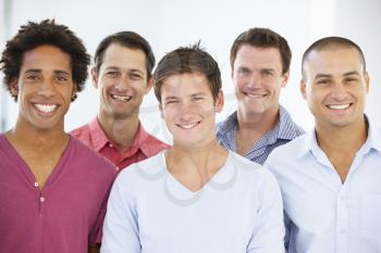 Group Of  Businessmen In Casual Dress