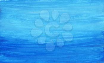 Hand painted blue gradient background