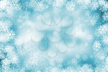 Background of lots of snowflakes