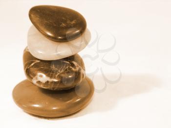 Pebbles balancing