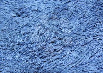 Blue wool texture