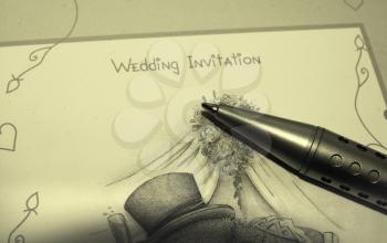 Wedding invitation          