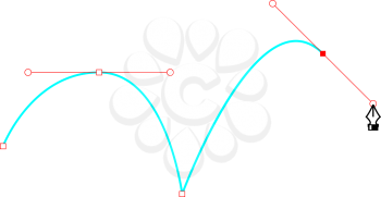A simple concept in vector illustration - the all-powerful bezier curve.