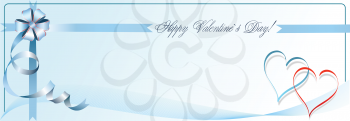 Envelope with for Valentine`s Day image. Vector. 