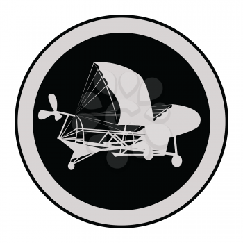 Royalty Free Clipart Image of a Glider