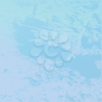 Royalty Free Clipart Image of an Icy Blue Frozen Texture