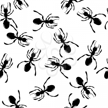 Royalty Free Clipart Image of Ants