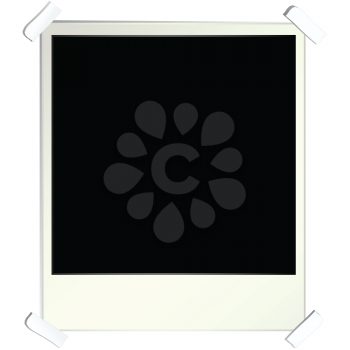 Royalty Free Clipart Image of a Photo Frame
