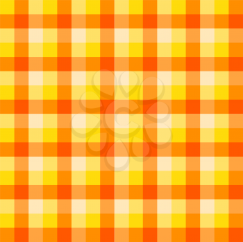 Fabric texture in orange tones