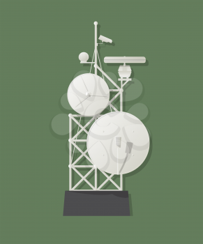 Media tower graphic