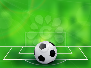 Abstract soccer football background. Vector illustration