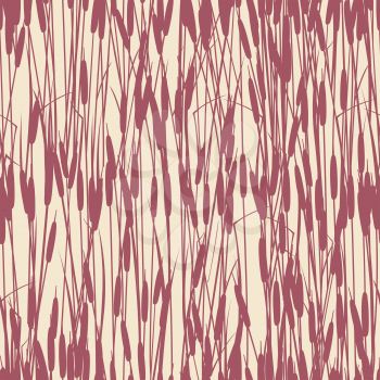 Lake reeds seamless pattern design