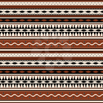 Tribal  seamless pattern design