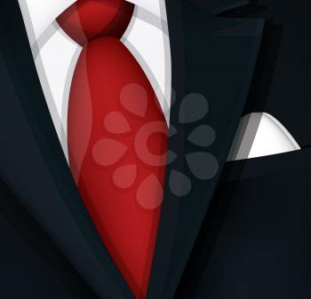 Business formal suit and tie outfit  icon