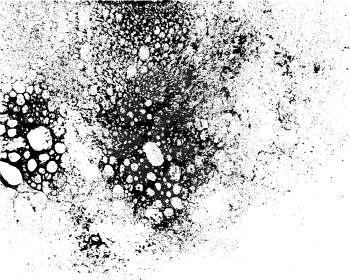 Vector grunge texture in black and white