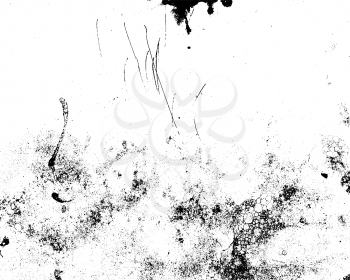 Dirty grunge background texture in black and white