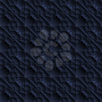 Geometric star pattern, vector background