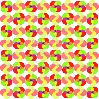 Royalty Free Clipart Image of a Pinwheel Pattern