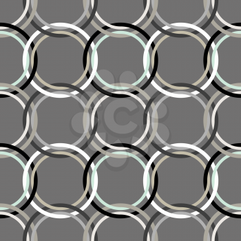 Royalty Free Clipart Image of a Circle Pattern
