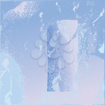 Royalty Free Clipart Image of a Frozen Glass Texture