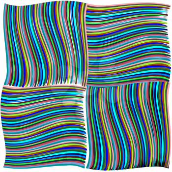 Royalty Free Clipart Image of a Background Weave