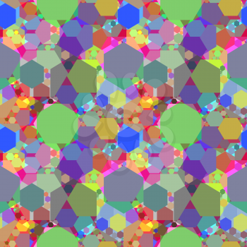 Royalty Free Clipart Image of a Kaleidescopic Pattern