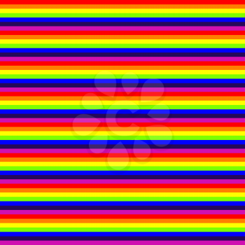 Royalty Free Clipart Image of Rainbow Stripes