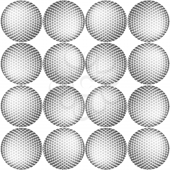 seamless disco pattern, abstract texture; vector art illustration