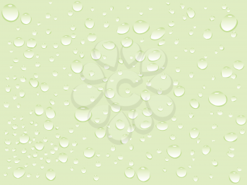 water green drops pattern, abstract vector art illustration