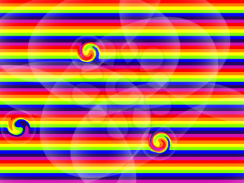 rainbow mixed texture, abstract vector art illustration
