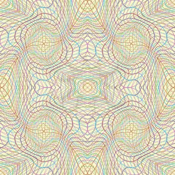 wavy abstract mesh, abstract pattern, vector art illustration