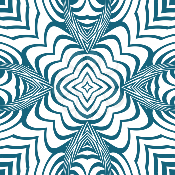 stripy twisted curved background, abstract seamless pattern, vector art illustration