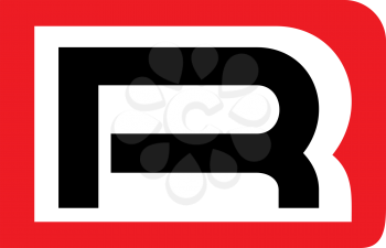 Royalty Free Clipart Image of an R