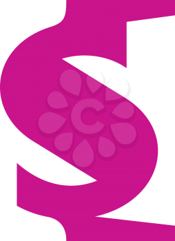 Royalty Free Clipart Image of an S