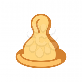Royalty Free Clipart Image of a Nipple