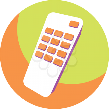 Royalty Free Clipart Image of a Remote
