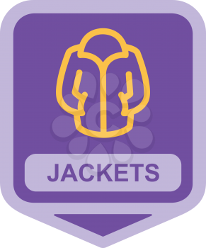 Royalty Free Clipart Image of a Jacket
