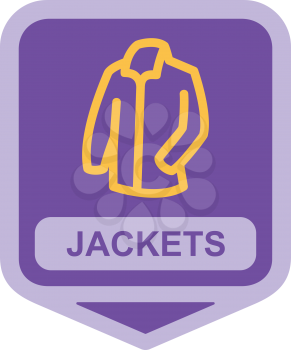 Royalty Free Clipart Image of a Jacket