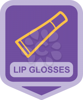 Royalty Free Clipart Image of Lip Gloss