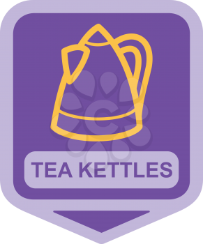 Royalty Free Clipart Image of a Tea Kettle