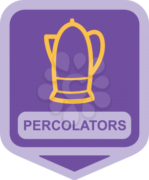 Royalty Free Clipart Image of a Percolator