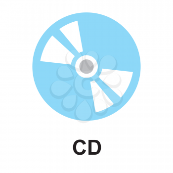 Royalty Free Clipart Image of a CD