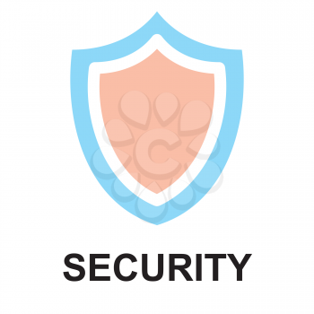 Royalty Free Clipart Image of a Security Badge