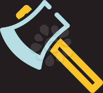 Royalty Free Clipart Image of an Axe