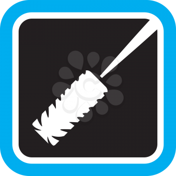 Royalty Free Clipart Image of a Toilet Brush